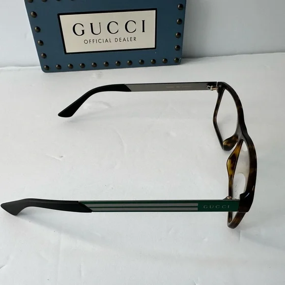 💯 - New Authentic Gucci Men's GG0692O Eyeglasses Full Rim Rectangular Optica…